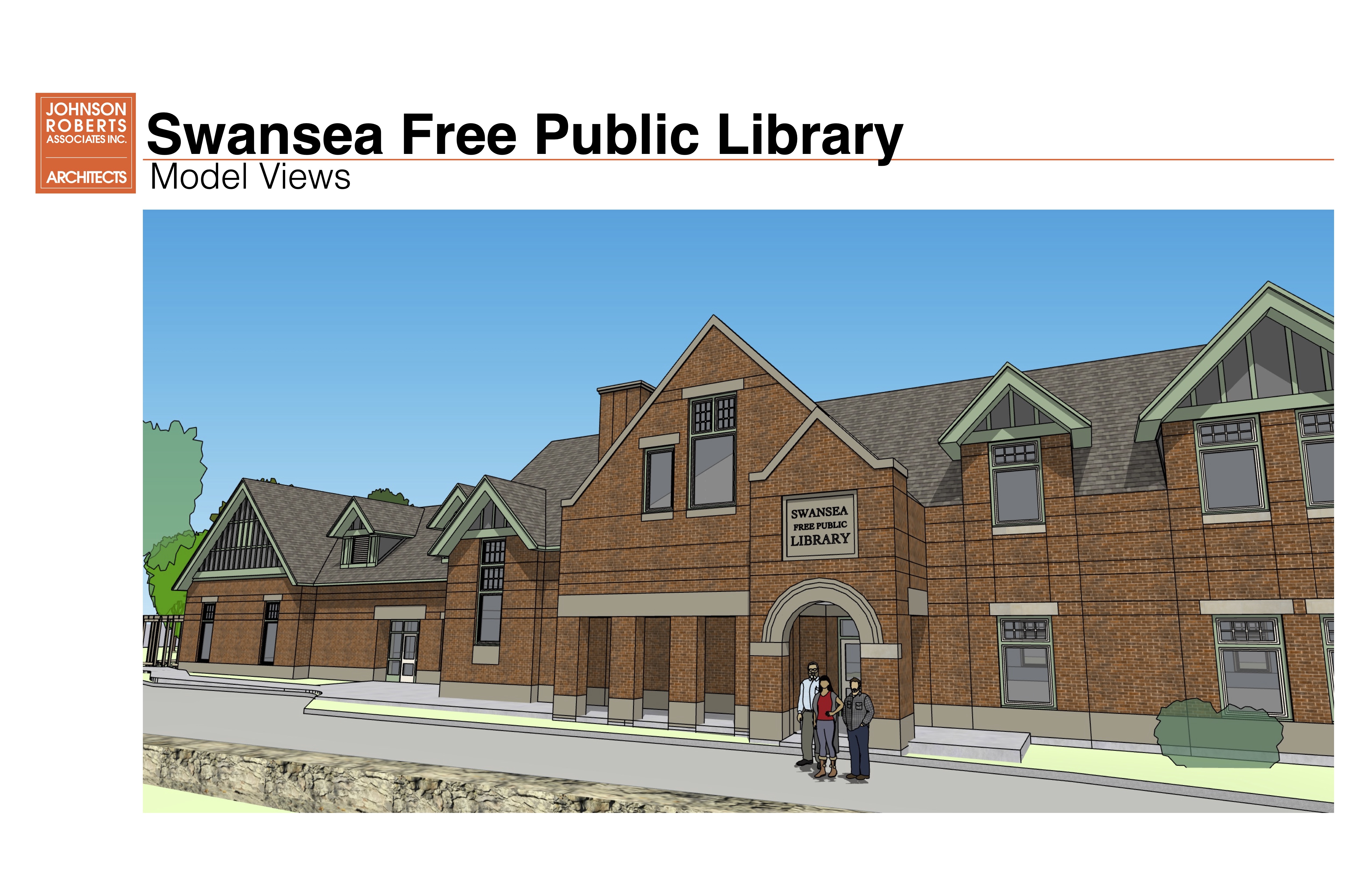 Expansion Project Floor Plans and Models Swansea Free Public Library
